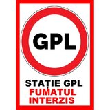 Placuta pentru statie gpl fumatul interzis